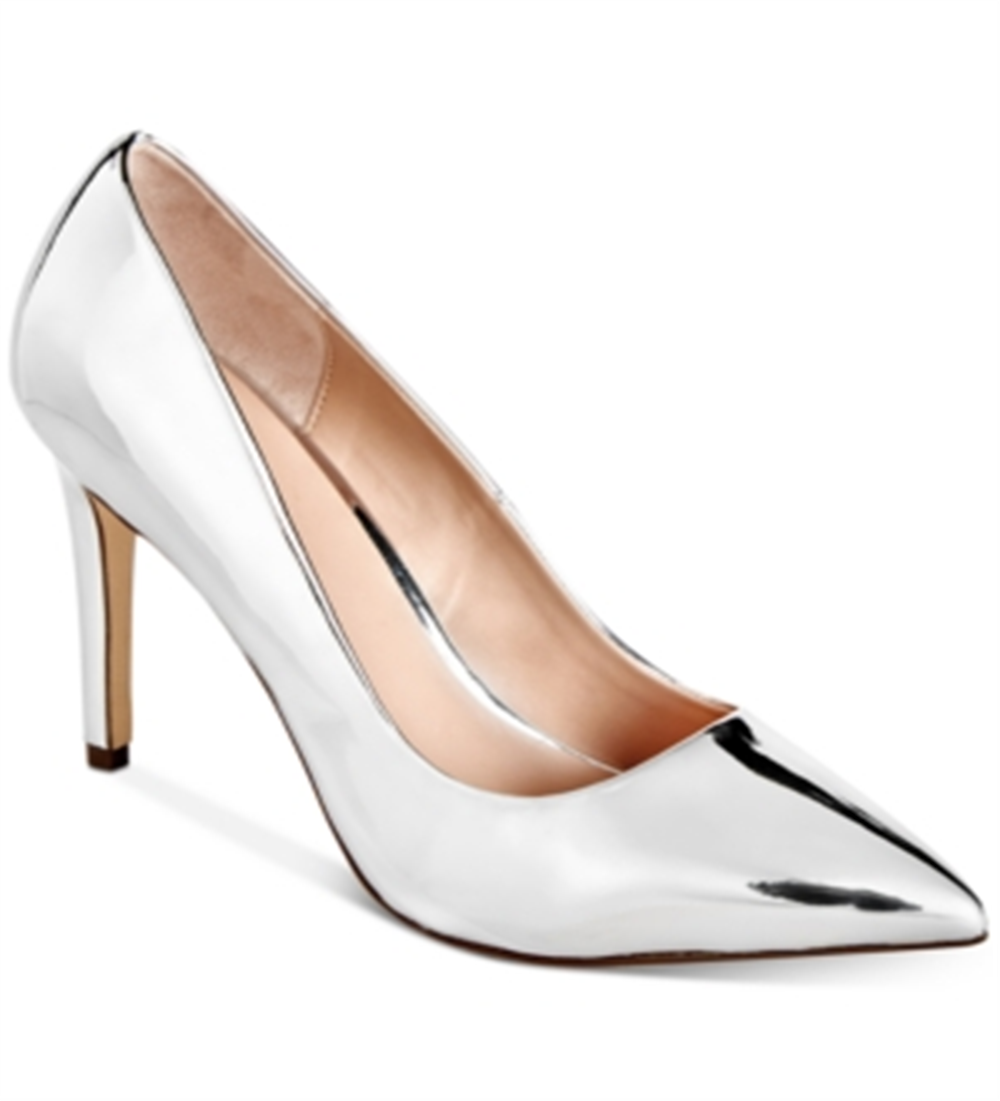 Call It Spring Sapatos femininos Agrirewiel bico fino clássicos prateados tamanho 7 B