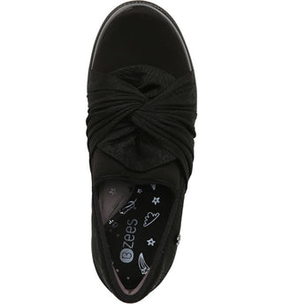 Tênis Bzees Feminino Slip-on Preto Tamanho 7 M