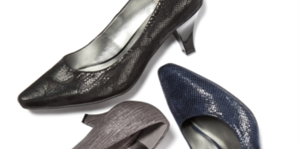 Karen Scott Sapatos de Salto Fino Feminino Cinza Tamanho 5 M