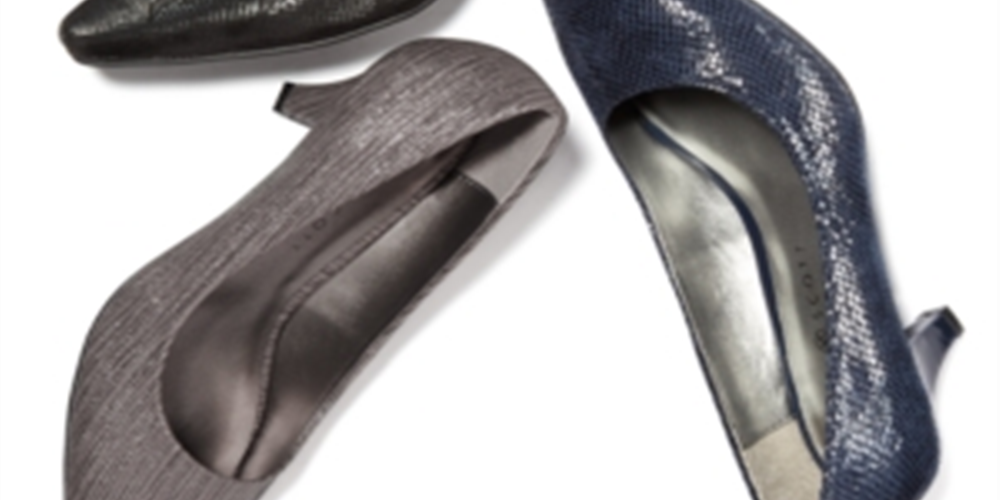 Karen Scott Sapatos de Salto Fino Feminino Cinza Tamanho 5 M