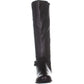 Karen Scott Botas femininas Ulee de bico fechado até o joelho, pretas, tamanho 5,5 m