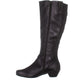 Karen Scott Botas femininas Ulee de bico fechado até o joelho, pretas, tamanho 5,5 m