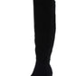 Botas de cano alto femininas Zigi Soho HEIDE de camurça sintética, pretas, tamanho 8,5 M