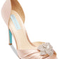 Sandália Steve Madden Feminino SB Briar Nude Satin Rosa Tamanho 8,5 M
