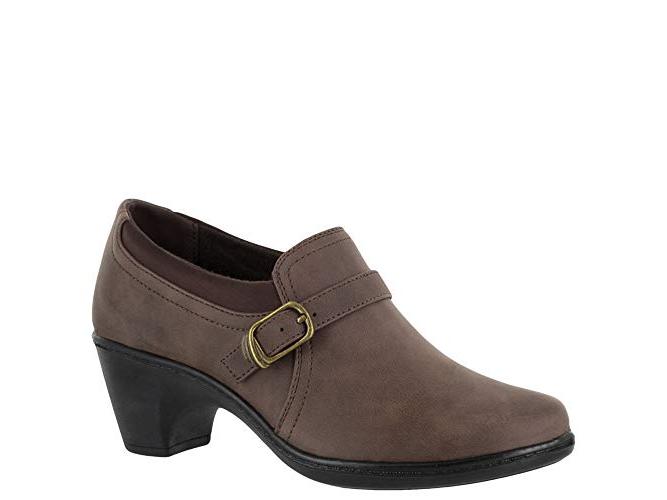 Botas casuais femininas Easy Street Tawny Bootie marrom tamanho 11 M