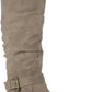 Bota feminina Liona Tall de cano alto, marrom, tamanho 6,5 M, da White Mountain