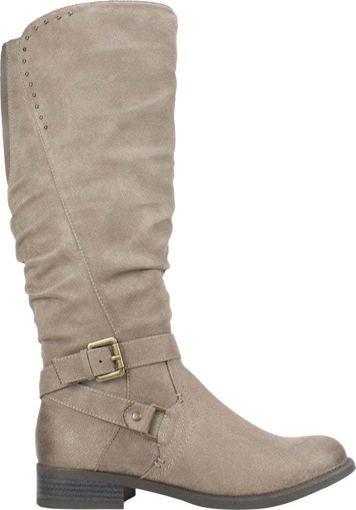 Bota feminina Liona Tall de cano alto, marrom, tamanho 6,5 M, da White Mountain