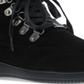 Botas de inverno impermeáveis ​​Khombu Francie Suede femininas, pretas, tamanho 6 M