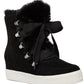 Tênis botinha Wharton Faux Fur Steve Madden Feminino Preto Tamanho 7,5 M