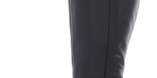 Giani Bernini Women's Wide Calf Leather Dress Boots Black Size 12 M-WC