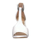 Sandálias femininas Jessica Simpson Collection Bright Rexa Sandal Branca Tamanho 10