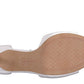 Sandálias femininas Jessica Simpson Collection Bright Rexa Sandal Branca Tamanho 10