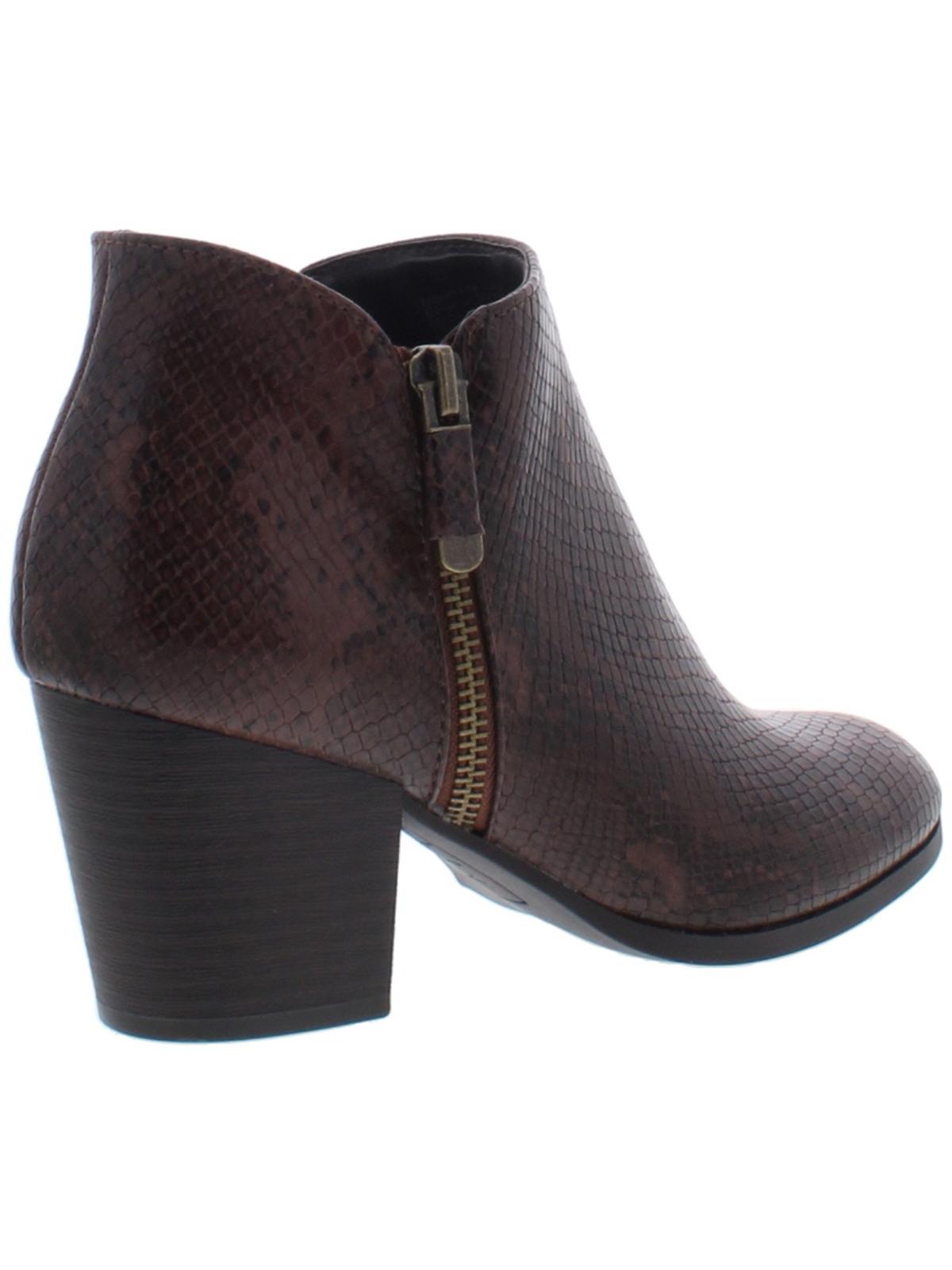 Botas Masrinaa Femininas Style &amp; Co Marrom Cobra Tamanho 8,5 M