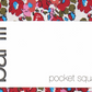 Lenço de bolso floral Charter masculino Bar III vermelho tamanho regular