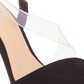 Sandálias femininas casuais Keilani bico fino, pretas, tamanho 6, da INC International Concepts