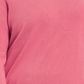 Karen Scott Suéter Feminino Gola Canoa Rosa Tamanho 2X
