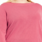 Karen Scott Suéter Feminino Gola Canoa Rosa Tamanho 2X