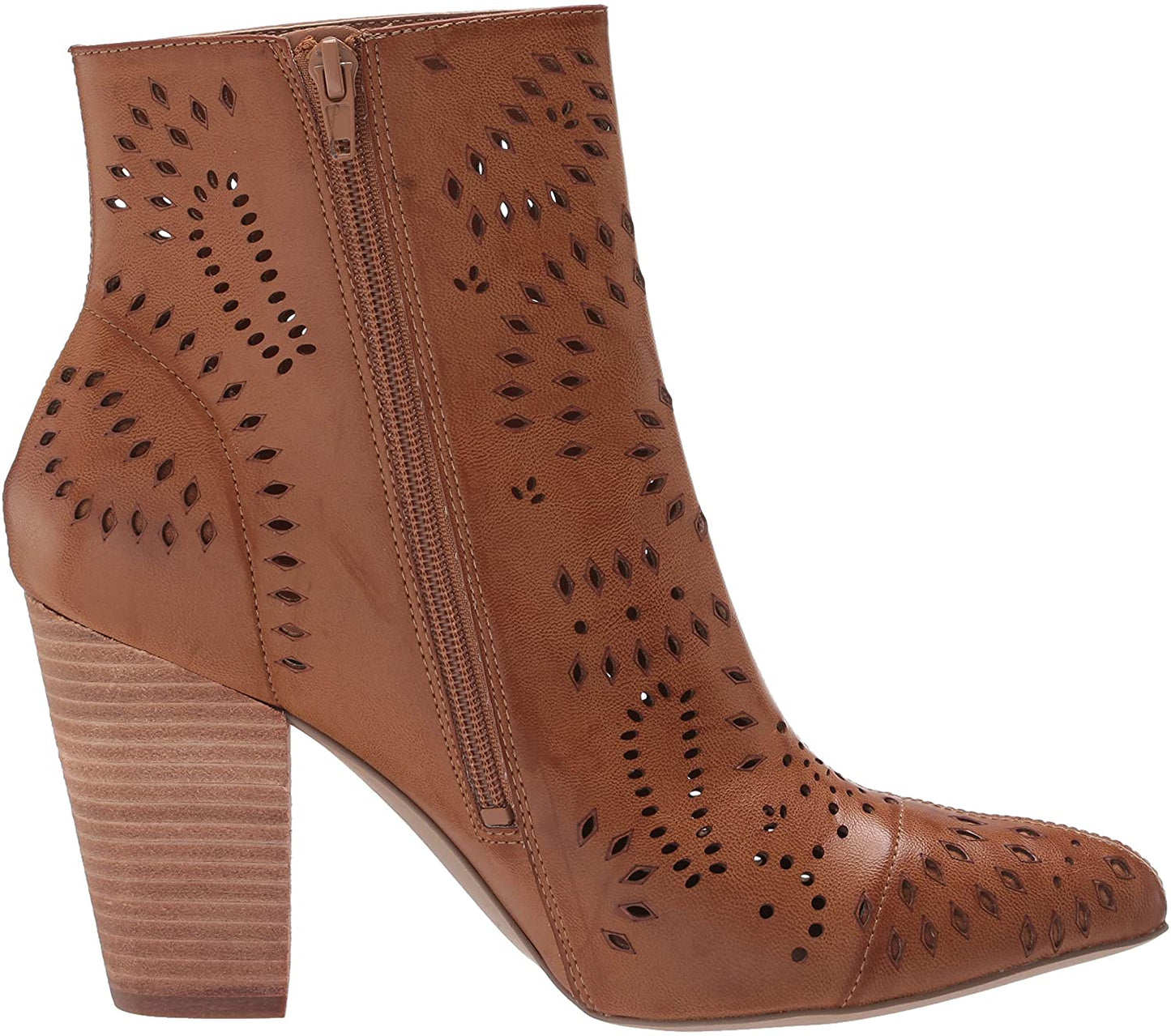 Botas femininas Carlos By Carlo Santana Taryn bico fino, tamanho 7,5 M, marrom