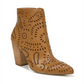 Botas femininas Carlos By Carlo Santana Taryn bico fino, tamanho 7,5 M, marrom