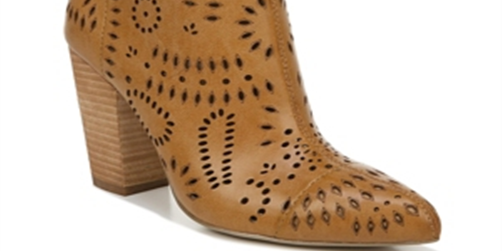 Botas femininas Carlos By Carlo Santana Taryn bico fino, tamanho 7,5 M, marrom
