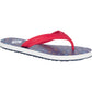 Chinelo Sperry Warf Thong Slip-on Feminino Vermelho Tamanho 8 M