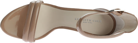 Sandália feminina Brooke de duas peças Kenneth Cole New York, marrom, tamanho 8M