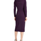 Vestido Ralph Lauren Feminino para Ocasiões Especiais, Roxo, Tamanho 10 Petite