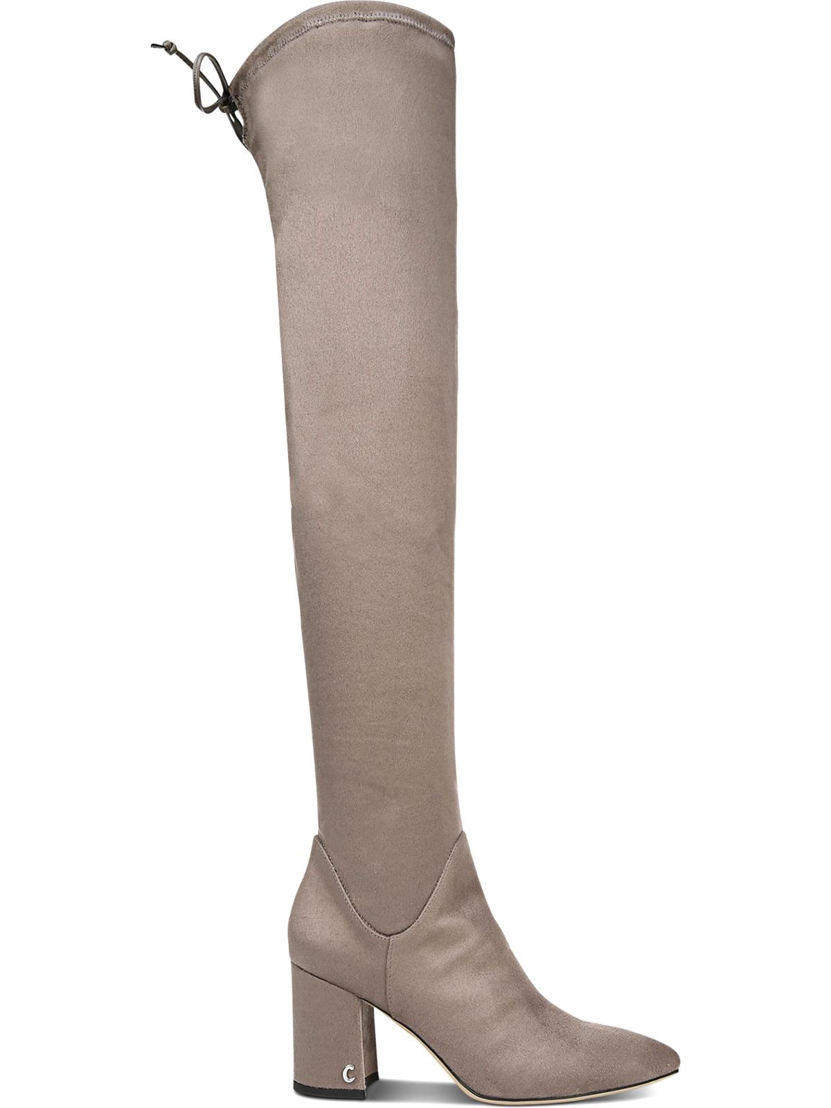 Botas femininas Circus by Sam Edelman Hanover com cadarço Signature, tamanho 8,5 M, cinza