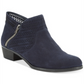 Botas femininas American Rag Abby Ankle Boot Azul Tamanho 12 M