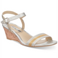 Rialto Cadis Open Toe Casual Plataforma Sapatos Femininos Prata Tamanho 9 M