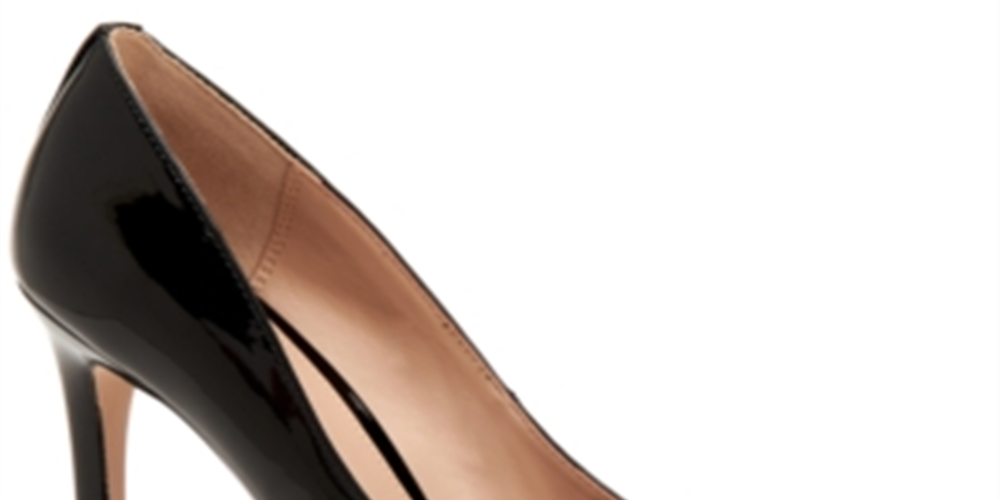 BCBGeneration Heidi Smooth Couro Envernizado Feminino Preto Tamanho 8,5 M