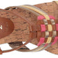 Sandália Anabela Sport Tilly Feminina Anne Klein Marrom Multi Tamanho 9,5 M