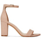 INC International Concepts Kivah Fabric Feminino Biqueira Aberta Casual Sapatos com Tira no Tornozelo Rosa Tamanho 8,5 M