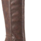 Bota feminina American Rag Emilee de couro sintético até o joelho, marrom, tamanho 10 M