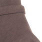 Botas femininas Giani Bernini Dorii de couro com bico amendoado, tamanho 6,5 M, cinza