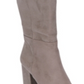 Botas sociais femininas Kenneth Cole Reaction Corie Lace, tamanho 8,5 M