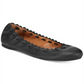 Sapatilhas femininas Barbbee Threaded da Style &amp; Co, pretas, tamanho 9M