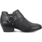 Botas femininas estilo &amp; co Winnde de couro com bico amendoado, tamanho 6,5 M, pretas