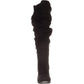 Botas femininas Thalia Sodi Brisa Wide Calf Platform até o joelho, pretas, tamanho 9W-WC