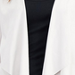 Cardigan feminino INC em pele de cordeiro, cor marfim, tamanho 2XL