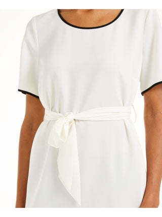 Top Alfani Feminino com Amarração na Cintura, Branco, Tamanho Pequeno