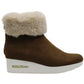 Bota DKNY Abri Wedge Feminina Marrom Tamanho 7