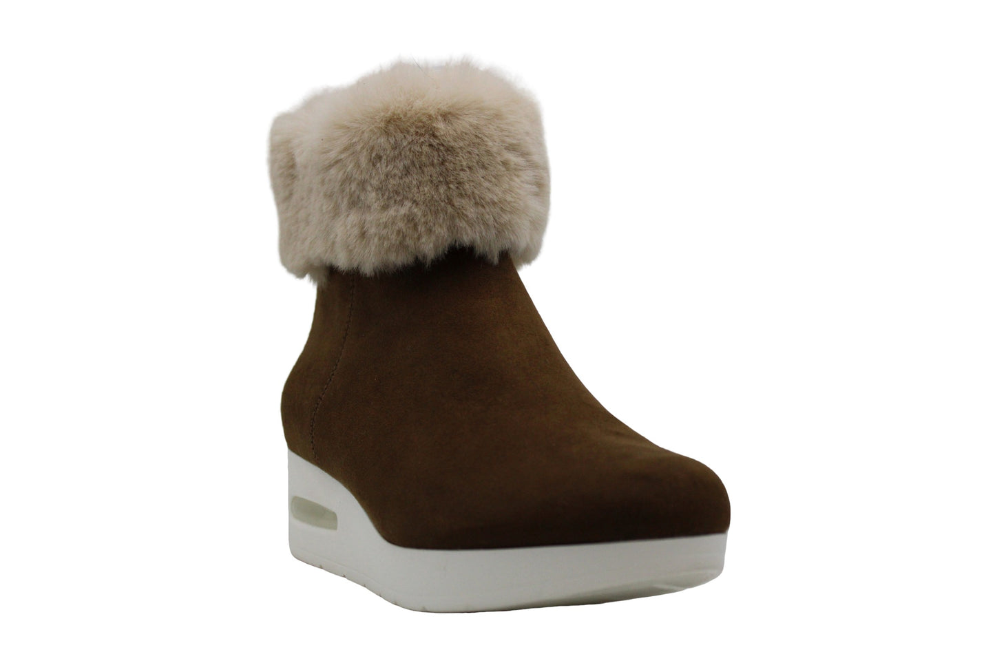 Bota DKNY Abri Wedge Feminina Marrom Tamanho 7