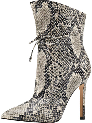 Botas sociais femininas Nine West Tirzah, pretas, naturais, tamanho 7,5 m