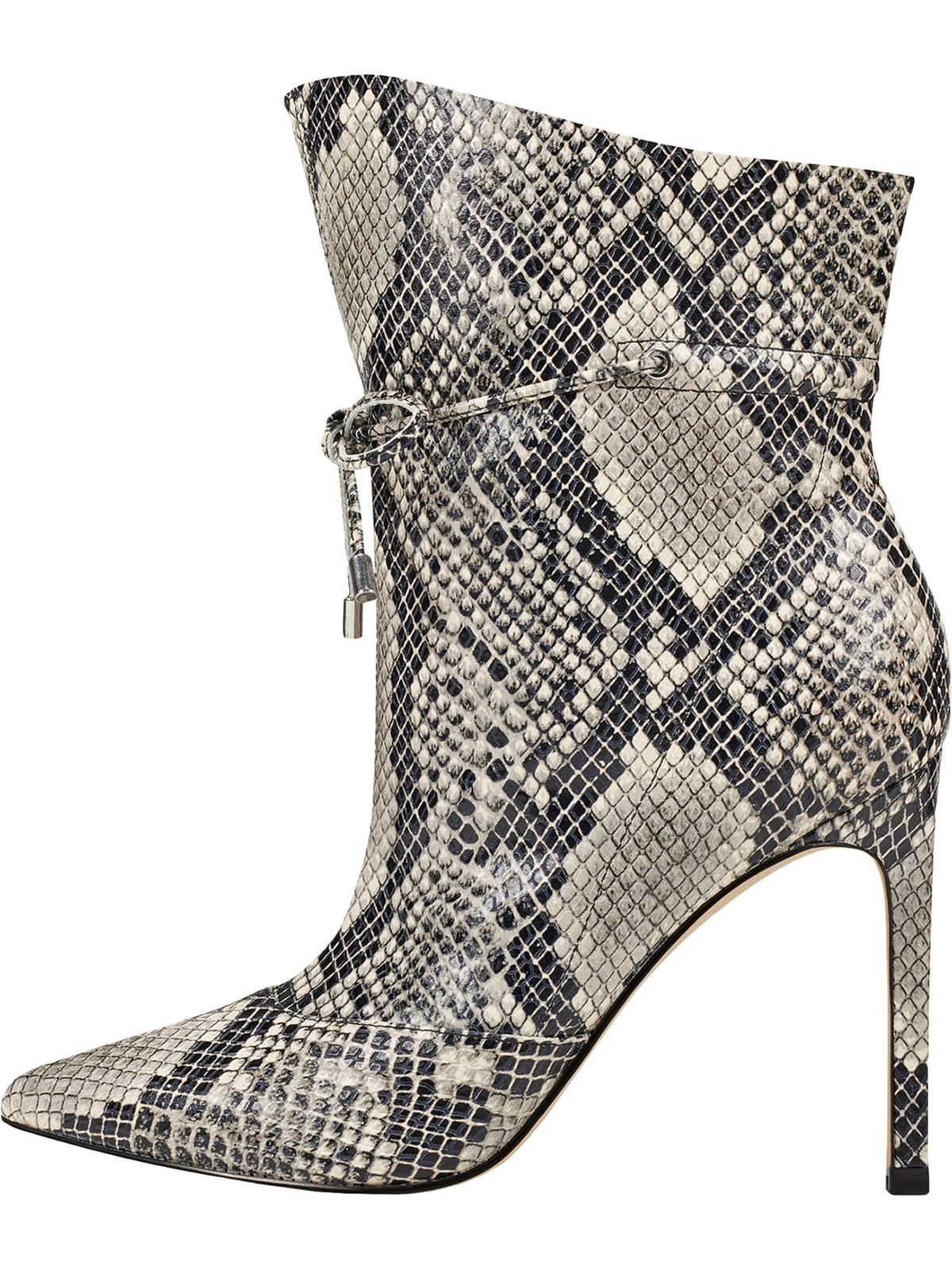 Botas sociais femininas Nine West Tirzah, pretas, naturais, tamanho 7,5 m