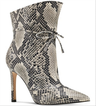 Botas sociais femininas Nine West Tirzah, pretas, naturais, tamanho 7,5 m