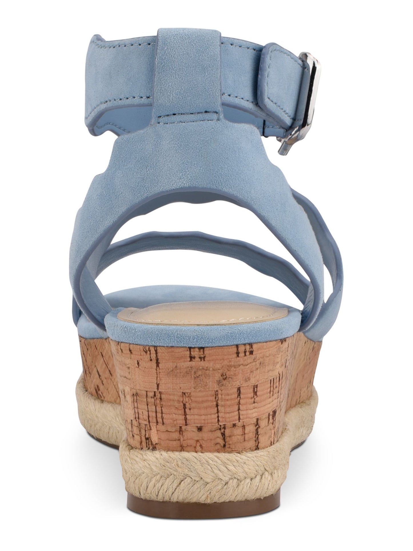 Sandálias Marc Fisher Fayme Flatform Femininas Azuis Tamanho 8,5 M