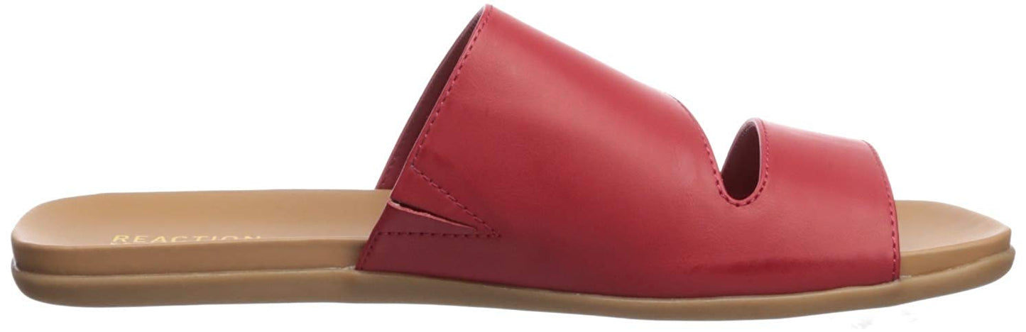 Sandália Kenneth Cole Slim Square Cut Out Feminina Vermelha Tamanho 9 M