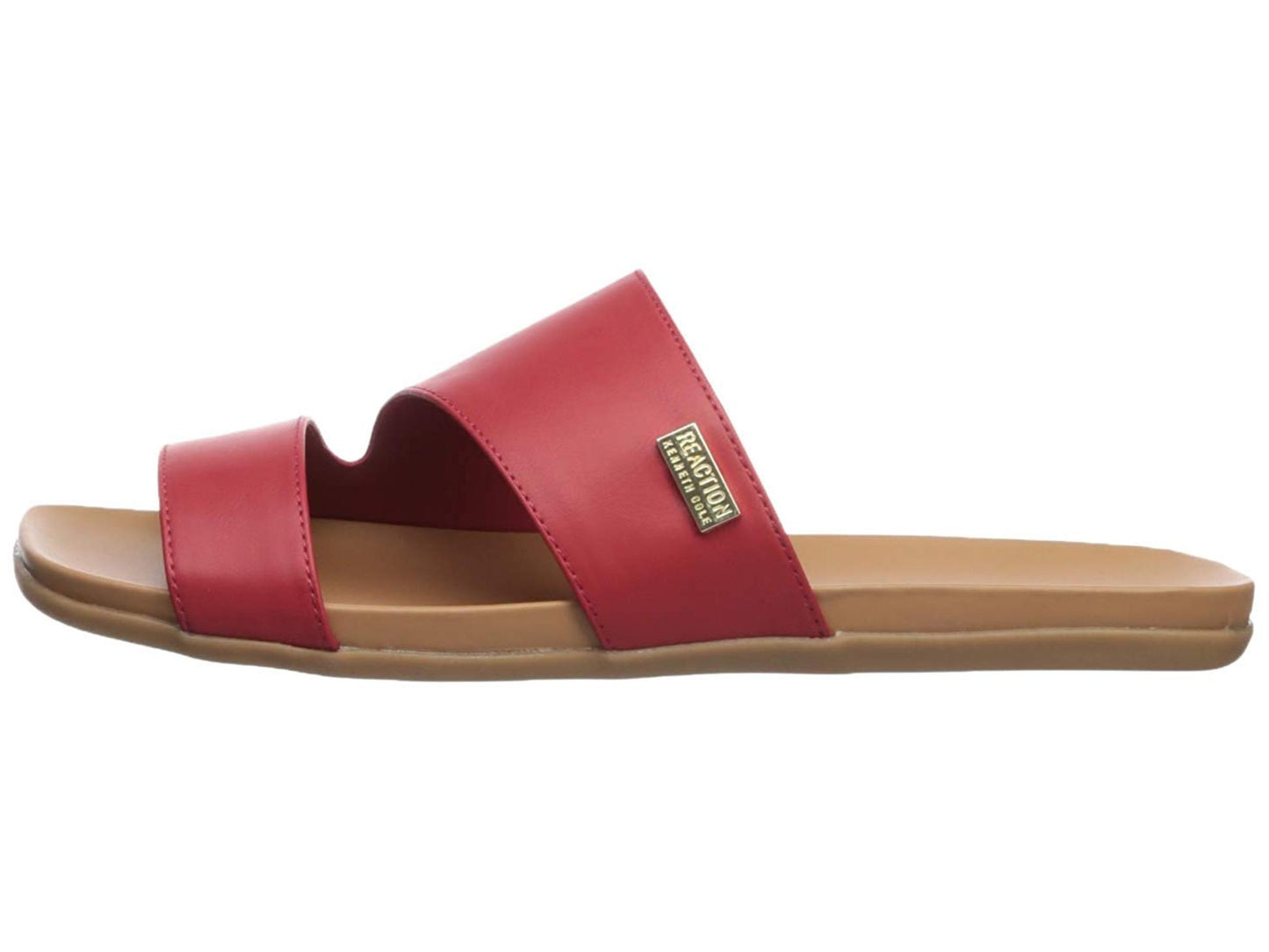 Sandália Kenneth Cole Slim Square Cut Out Feminina Vermelha Tamanho 9 M