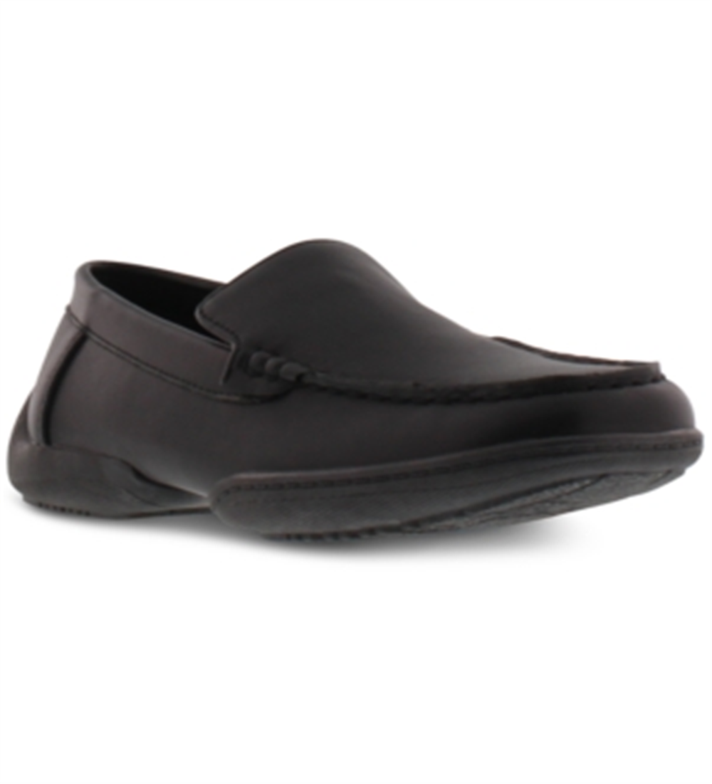 Mocassins Kenneth Cole Little &amp; Big Boy's Driving Fast Pretos Tamanho 12 M